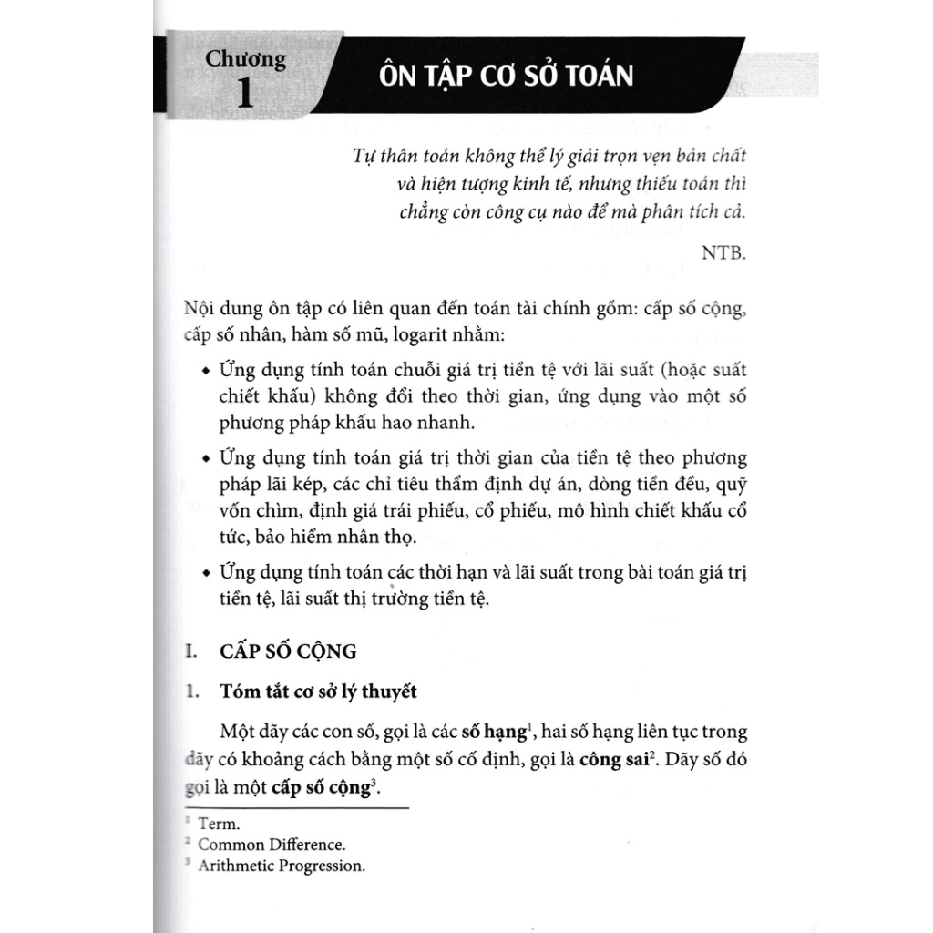 Sách - Toán Tài Chính Ứng Dụng - KT