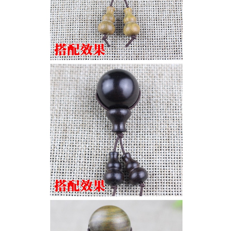 Phụ Kiện Hạt Gỗ Đàn Hương Nhỏ Màu Xanh Lá Cây Đàn Hương Hình Tháp Phật Dùng Làm Vòng Tay Đạo Phật DIY