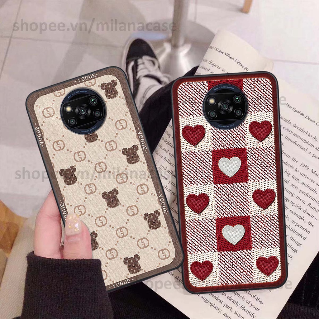 Ốp Xiaomi Poco X3 / Poco X3 Pro hình trái tim be love tình yêu siêu đẹp, cá tính, thời trang
