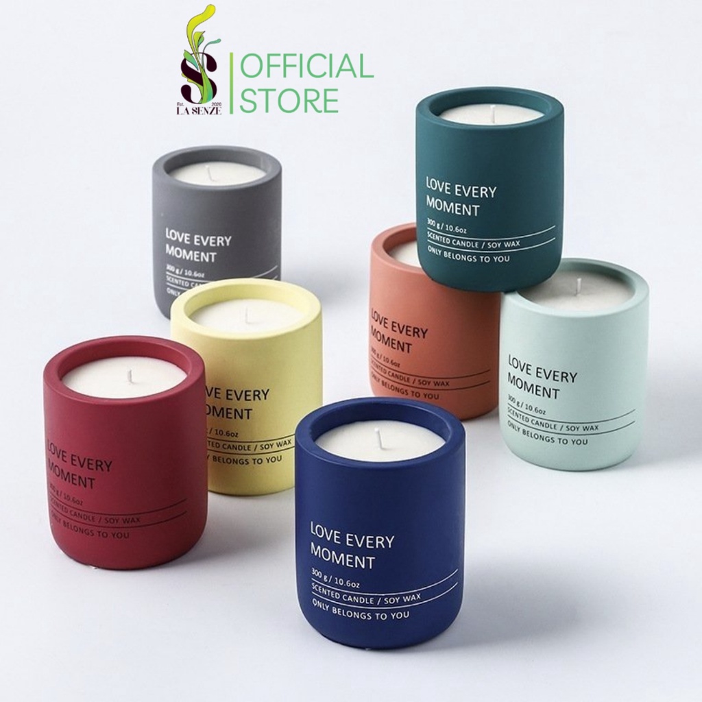 Nến Thơm Tinh Dầu Sáp Đậu Nành Ceramic Candle - Love Every Moment