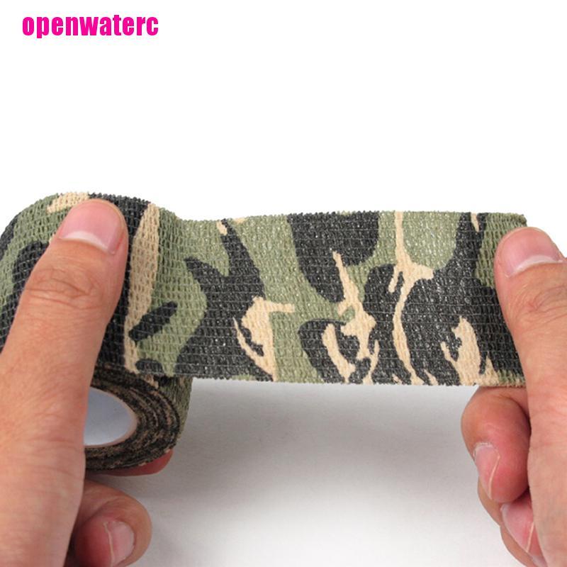 1 Cuộn Băng Dính Ngụy Trang Ngụy Trang Săn Bắn Chống Nước 5Cm X 4.5M