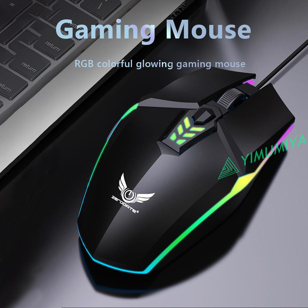 Chuột Quang Gaming Yi Zerodate G1 Rgb Có Dây Cho Laptop