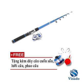 Bộ Cần Câu Cá Cho Người Mới Tập Câu 2m4 CC24