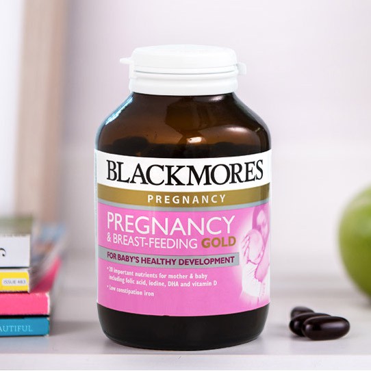 Vitamin Tổng Hợp Cho Phụ Nữ Có Thai Và Cho Con Bú Blackmores Pregnancy & Breast-Feeding Gold (60 viên)