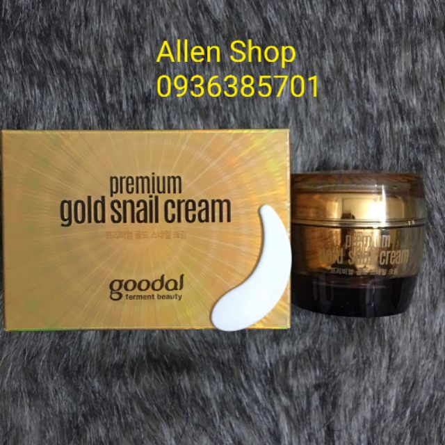KEM DƯỠNG DA ỐC SÊN VÀNG GOODAL PREMIUM GOLD SNAIL CREAM