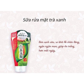 SRM trà xanh Nhật Bản Rohto Shirochasou Green Tea Foam