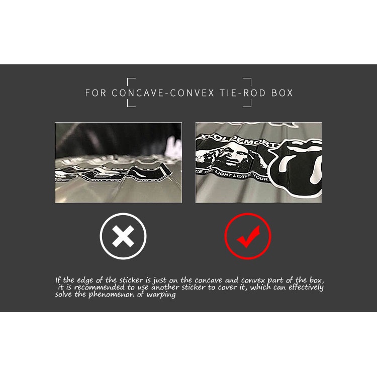 Set 10/25/50 miếng dán trang trí laptop / xe hơi / vali chống thấm nước thời trang