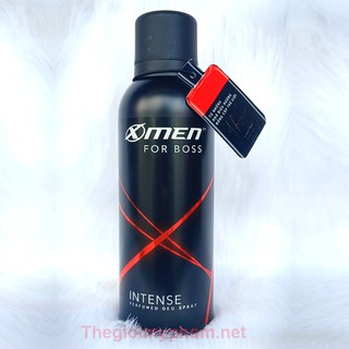 Xịt Khử Mùi Nam Xmen For Boss Intense 150ml