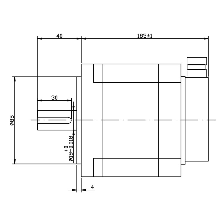 Động cơ bước chính hãng sumtor 3 pha 16Nm size 110 110HT1640