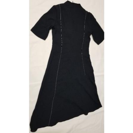 VIP (Mango Auth) JP31 - Váy đầm nữ công sở vạt chéo tay lỡ cổ chữ V xinh xắn sang trọng đen (Shop Hàng_Xách_Nhật)