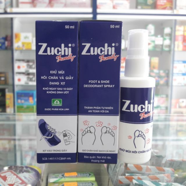 Zuchi Xịt Khử Mùi