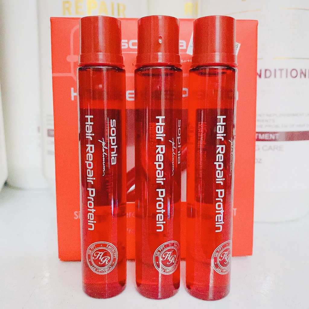 PHỤC HỒI TÓC HƯ NÁT HAIR SOPHIA PROTEIN REPAIR (ống 13ml )