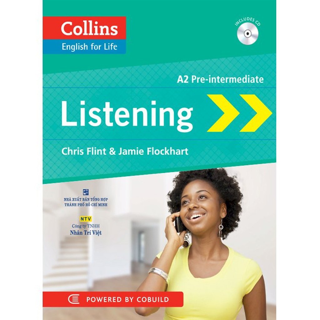 Sách - Collins - Listening A2 Pre-Intermediate (Tái Bản) - NTV