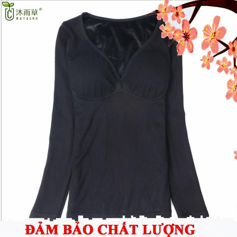 {SẢN PHẨM HOT TREND} {GIÁ BÁN BUÔN} Áo giữ nhiệt lót lông dài tay  ILY_W0865 -ĐEn {HÀNG HÈ}[SHOP UY TÍN]