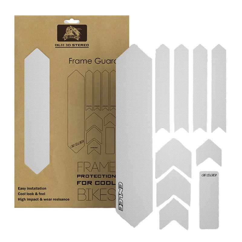 Miếng Dán 3D Bảo Vệ Khung Xe Đạp MTB Có Thể Tháo Rời Ốp