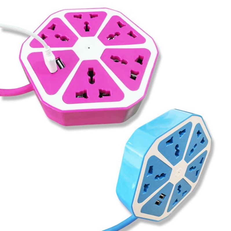 Ổ cắm điện hình quả cam -đa năng thông minh - tích hợp cổng USB GIÁ CỰC RẺ