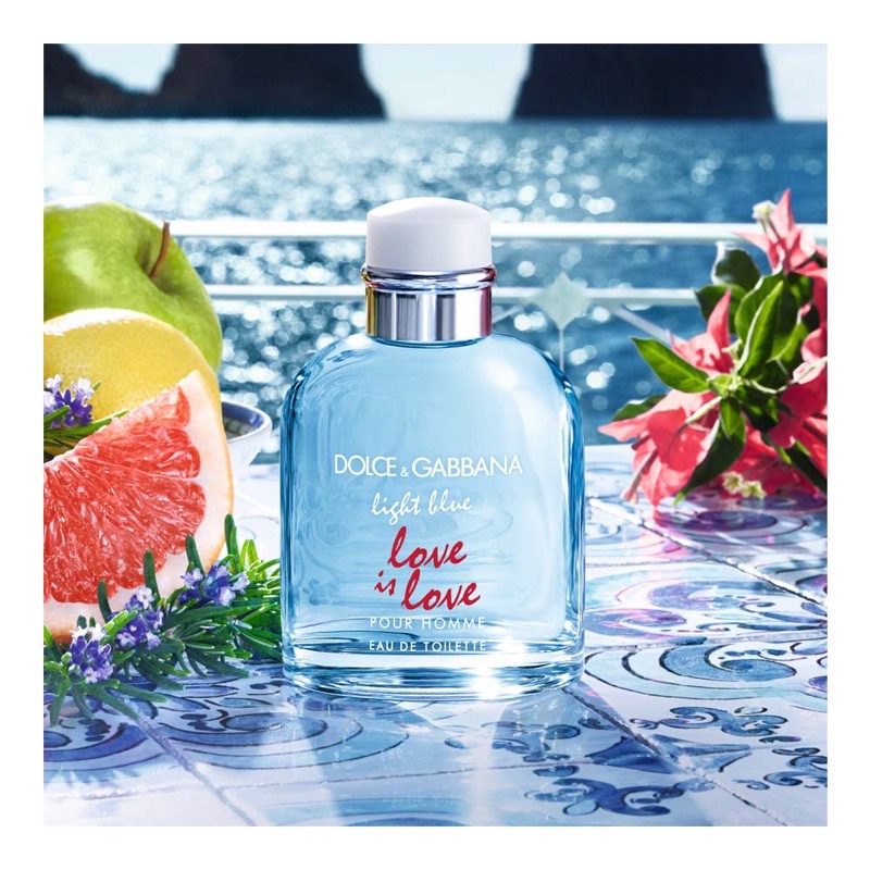 Nước hoa nam D&G LIGHT BLUE LOVE IS LOVE 100ml FULLSEAL_chuẩn authentic