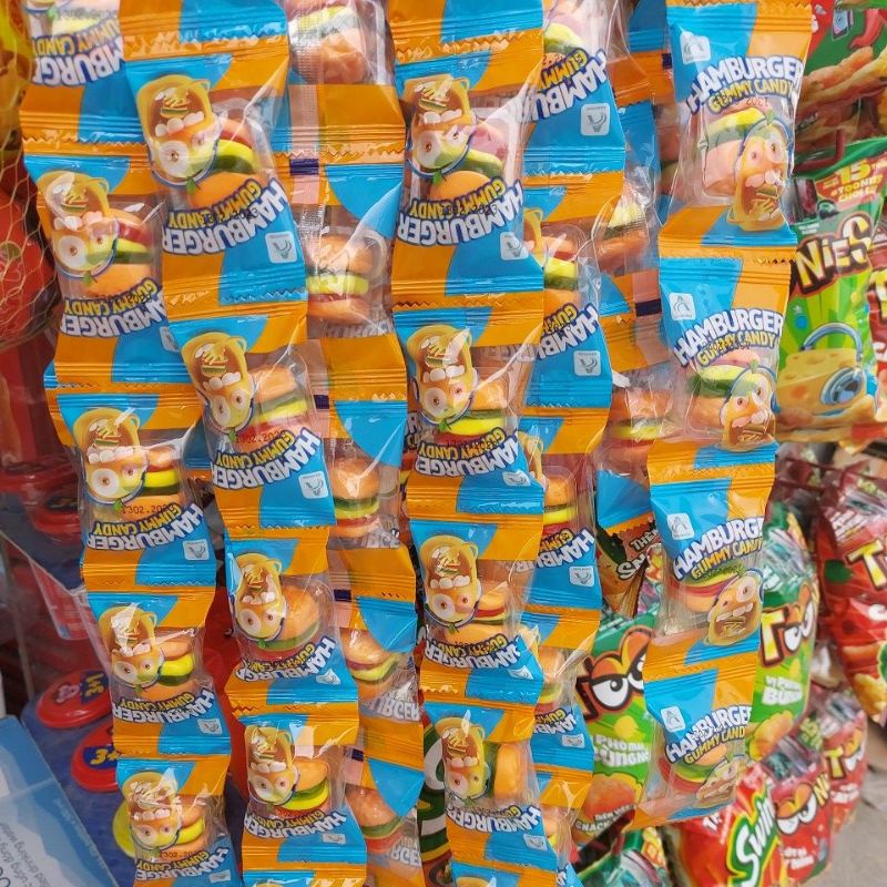 Dây Kẹo HAMBURGER 12 Chiếc