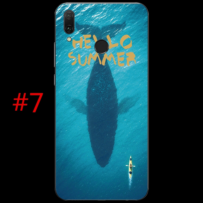 Ốp lưng TPU chống sốc hình đại dương cho Huawei Honor Play /10 Lite /Mate10 Lite/Nova 2i
