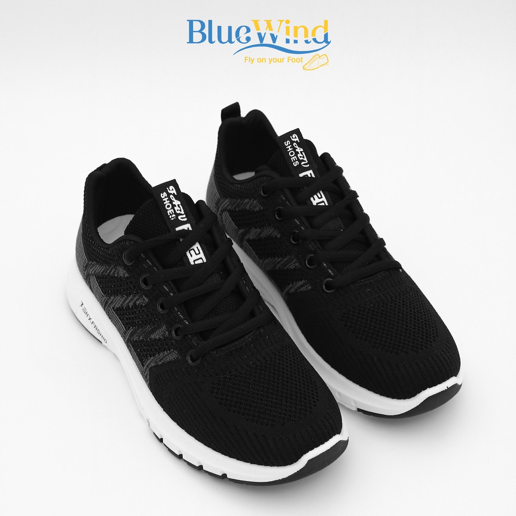 Giày Thể Thao Nữ Vải Dệt Thoáng Khí Đế Mềm Siêu Nhẹ BLUEWIND 68739