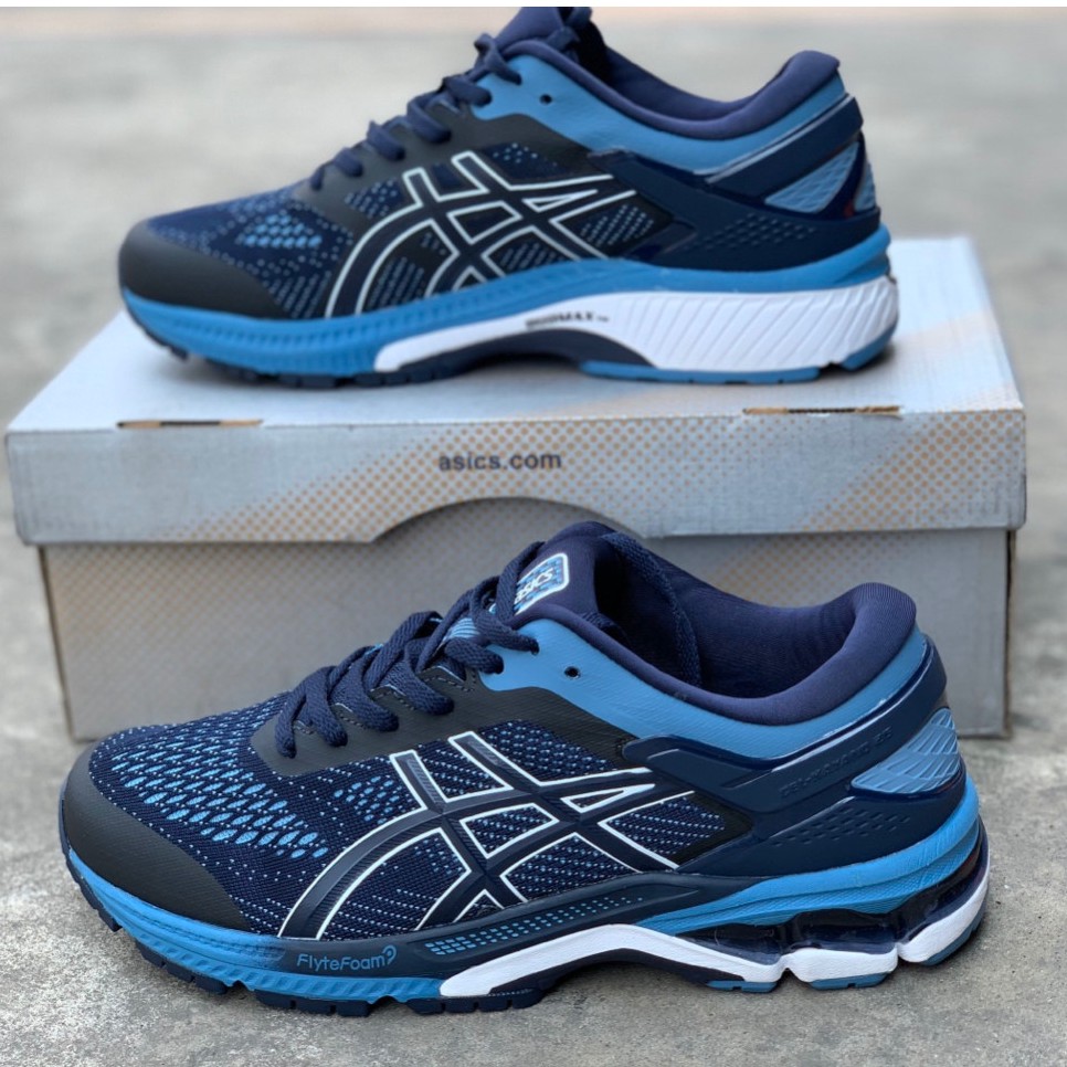 Giày ASICS GEL-KAYANO 26 Men [Chính Hãng - Full Box - Hình Ảnh Thực Tế]