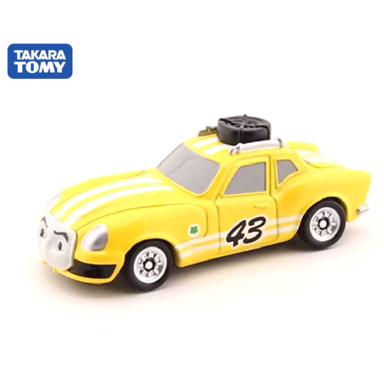 Xe mô hình đồ chơi Tomica Disney Gullane Thomas 43 Yellow (No Box)