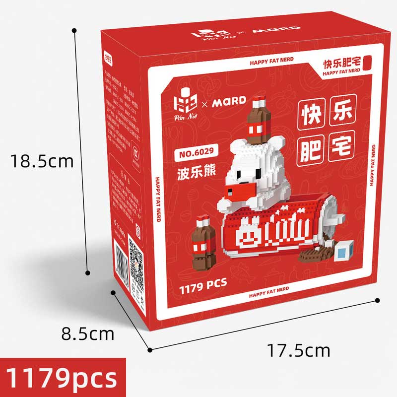 Bộ Đồ Chơi Xếp Hình 6026-6029 Cola Thú Cưng 8 Tuổi Độc Đáo Cho Bé