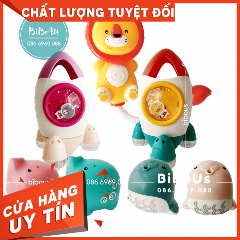 ĐẬP HỘP Tên Lửa Xoay 360 độ Phun Nước