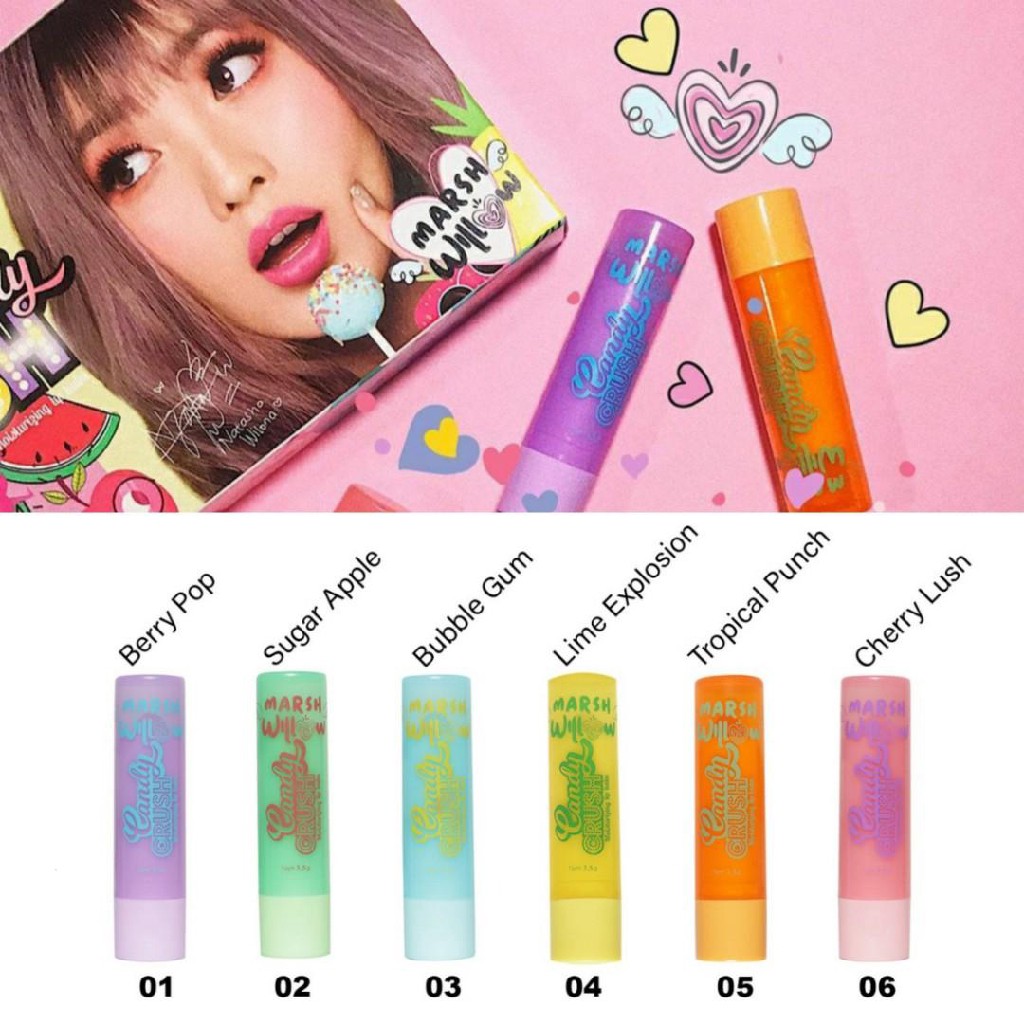 (hàng Mới Về) Son Dưỡng Môi Marshwillow Hình Viên Kẹo | BigBuy360 - bigbuy360.vn