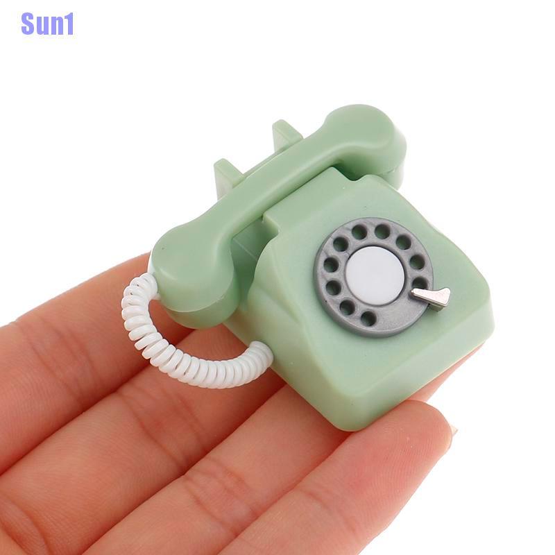 Mô Hình Điện Thoại Mini Tỉ Lệ 1: 12 Xinh Xắn Dành Cho Búp Bê