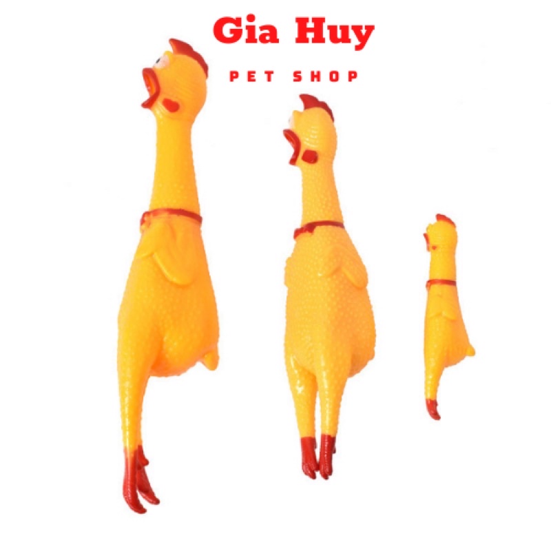 Gà la hét - Đồ chơi gà la hét cho chó mèo - Đồ chơi chó mèo