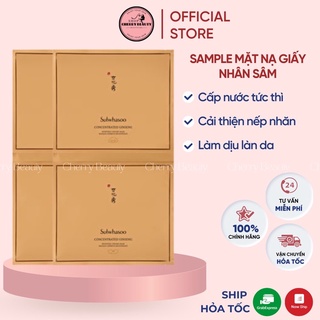 Mặt Nạ Giấy Phục Hồi Da Nhân Sâm Sulwashoo Fullbox date 2024(1 miếng)