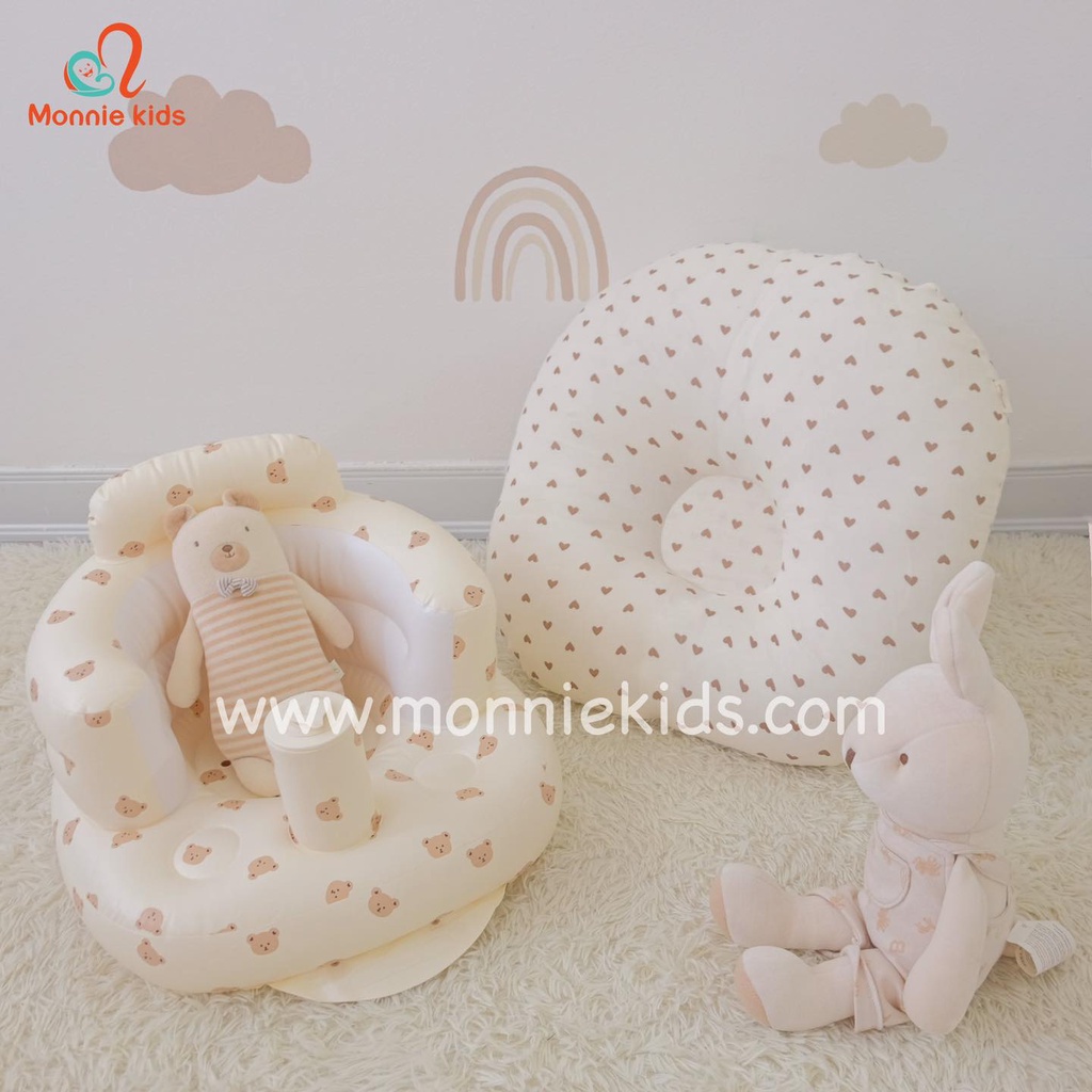 VỎ GỐI CHỐNG TRÀO NGƯỢC VẢI XÔ MUSLIN MOCHEE CHO BÉ