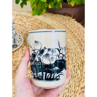Cốc uống trà men dạn bát tràng