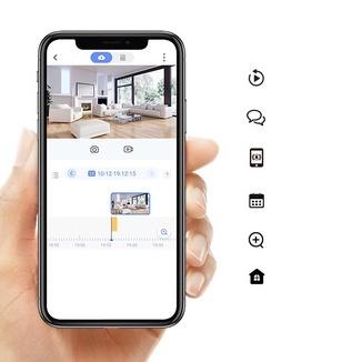 Camera EZVIZ wifi IP CS-C1C-B 1080p (2.0 Megapixel), nén H265, có đàm thoại, góc quan sát rộng - Hàng chính hãng BH 24T