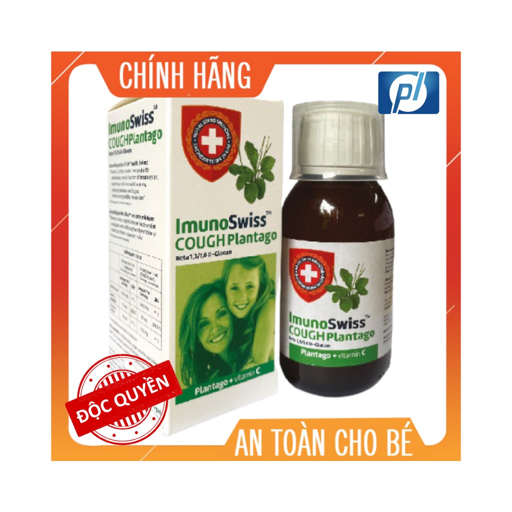 Siro tăng cường miễn dịch giảm ho ImunoSwiss - nhập khẩu châu Âu