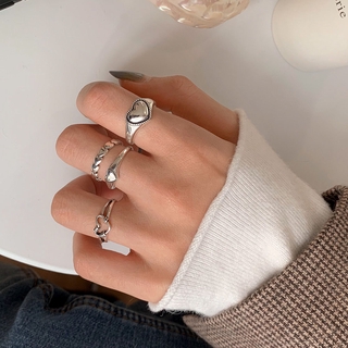 Nhẫn Hở Hình Trái Tim Thời Trang Cho Nữ