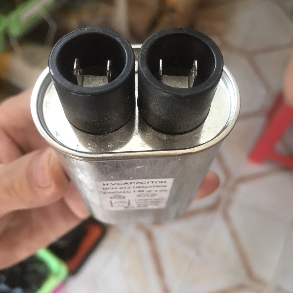 Tụ cao áp lò vi sóng 2100VAC 1uF 1.00uF 2K1V chất lượng cao HCH-212