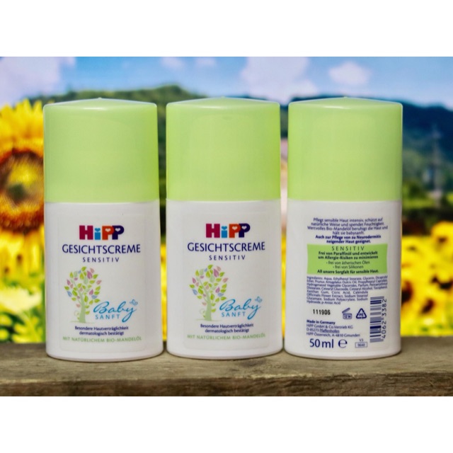 Kem dưỡng da mặt Hipp cho bé Đức