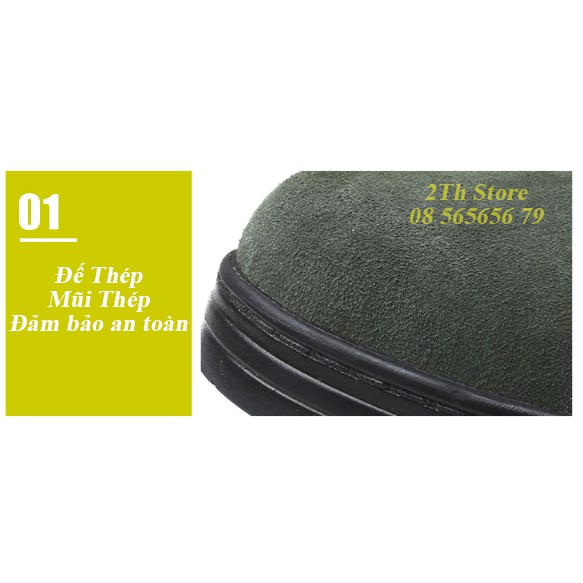 [SIÊU SỐC] Giày Bảo Hộ 2TH Chất Da Lộn -079 | BigBuy360 - bigbuy360.vn