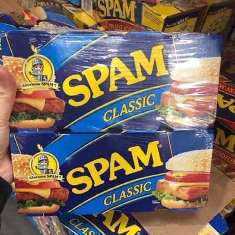 Lốc 8 Hộp Thịt Đóng Hộp Spam Classic 1.36kg