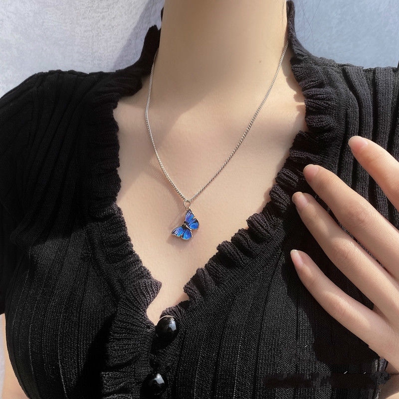 Dây Chuyền Mặt Bướm Đơn Giản