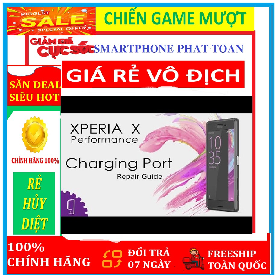 [RẺ VÔ ĐỊCH] điện thoại Sony Xperia X Performanace 32G ram 3G mới - CPU Snap 820 mạnh mẽ