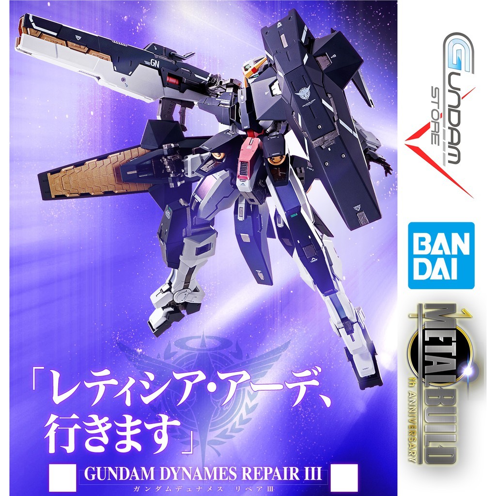 Mô Hình Gundam MB Dynames Repair 3 Bandai 1/100 Metal Build Die-cast Action Figure