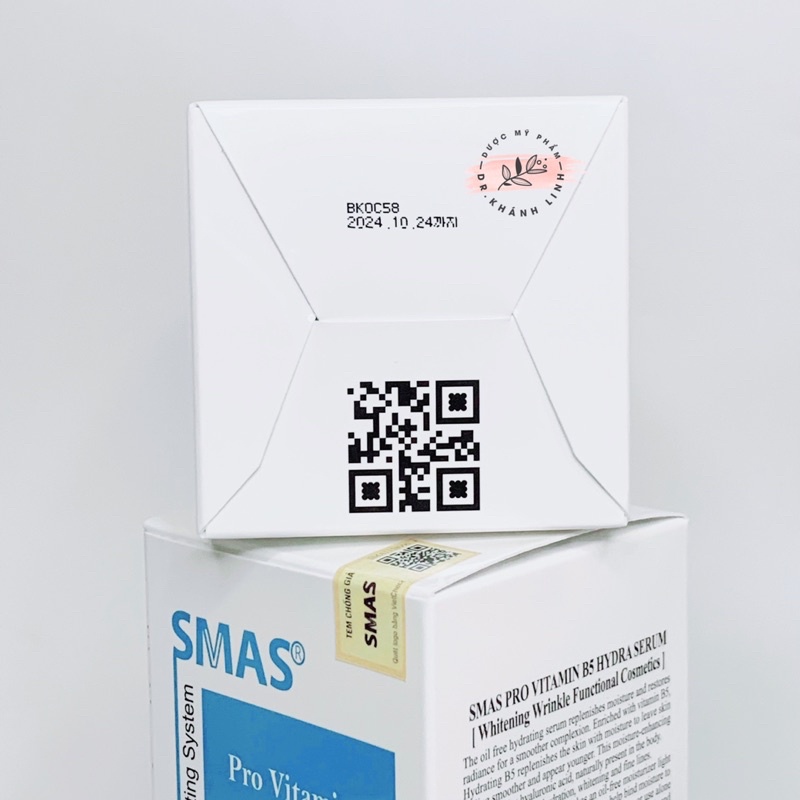 SERUM CẤP ẨM PHỤC HỒI DA SMAS PRO VITAMIN B5