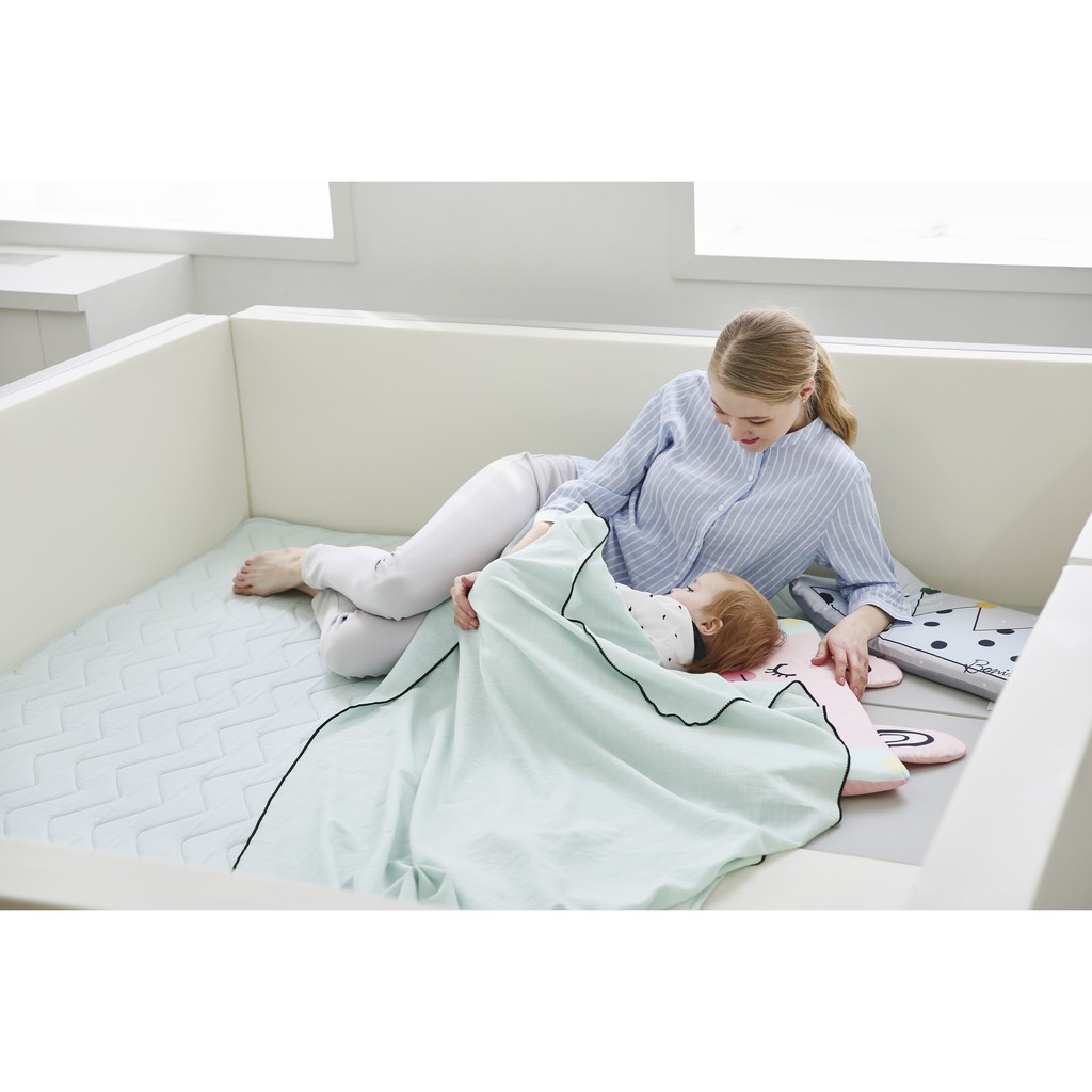 Chăn/ Mền Hè Muslin mềm mại thông thoáng cho trẻ nhập khẩu Bonitabebe HQ