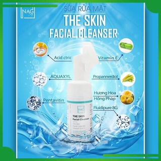 Sữa rửa mặt  - Sữa rửa mặt cho da nhạy cảm (100ml), The Skin Facial Cleanser NAG Beauty