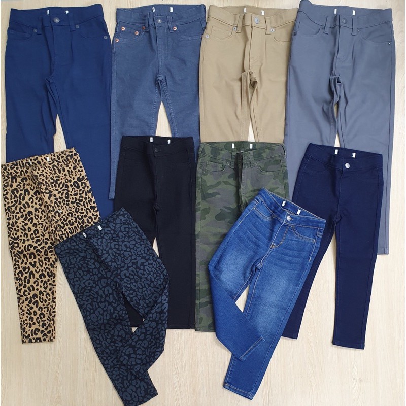 Quần Jean dài bé trai xuất xịn size 2-14 tuổi