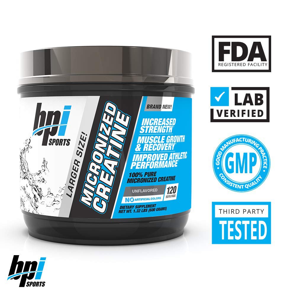 BPI MICRONIZED CREATINE - TĂNG SỨC MẠNH CƠ BẮP