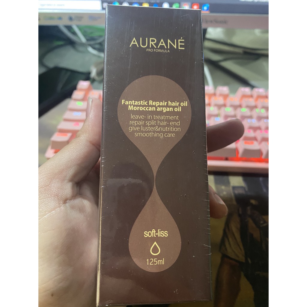 Tinh dầu dưỡng tóc Aurane 125ml hỗ trợ tái tạo cho mái tóc bóng mượt